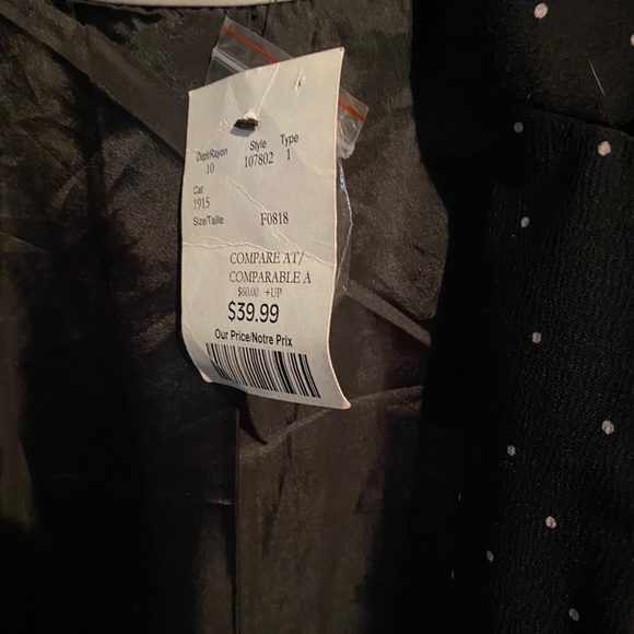 Polka dot oversized blazer - Picture 5 of 6